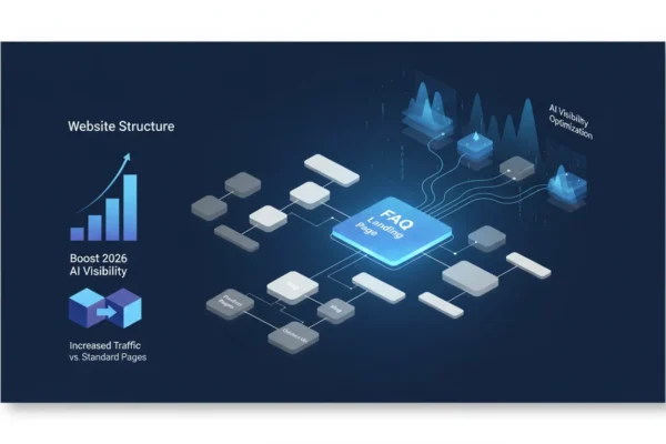FAQ Landing Pages: Boost 2026 AI Visibility