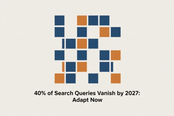 40% of Search Queries Vanish by 2027: Adapt Now