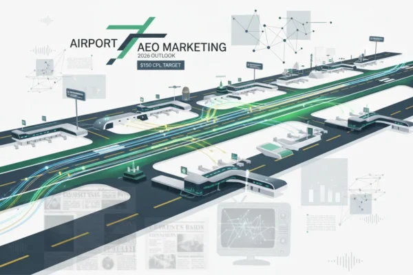 Airport AEO Marketing: $150 CPL in 2026