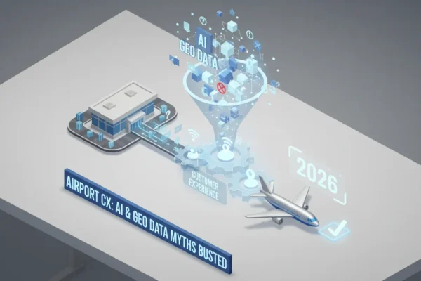 Airport CX: AI and GEO Data Myths Busted for 2026
