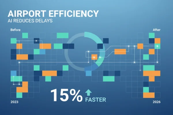 Airport Updates: AI Cuts Delays by 15% in 2026