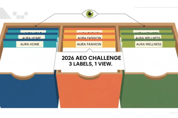 Aura Brands’ 2026 AEO Challenge: 3 Labels, 1 View