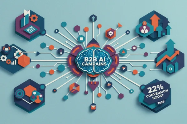 B2B AI Campaigns: 22% Conversion Boost in 2026