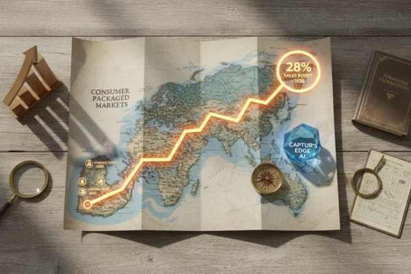Captur’s Edge AI Boosts CPG Sales 28% in 2026