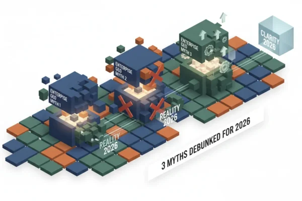 Enterprise GEO: 3 Myths Debunked for 2026