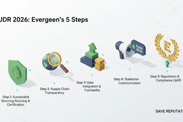 EUDR 2026: Evergreen’s 5 Steps to Save Reputation