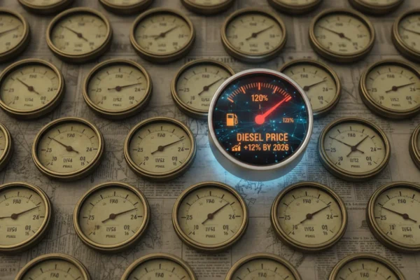 Logistics: Diesel Prices to Soar 12% by 2026