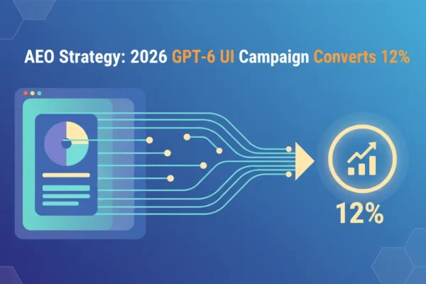 AEO Strategy: 2026 GPT-6 UI Campaign Converts 12%