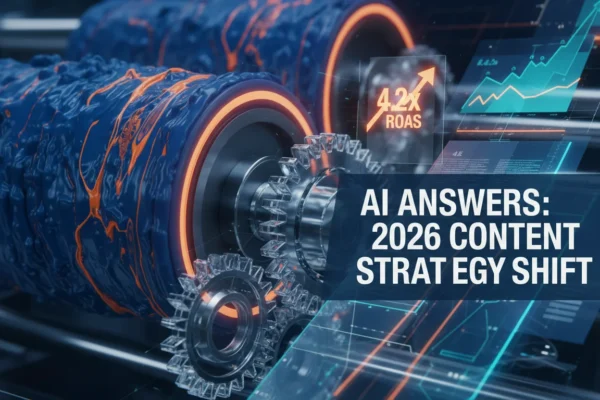 AI Answers: 2026 Content Strategy Shift for 4.2x ROAS