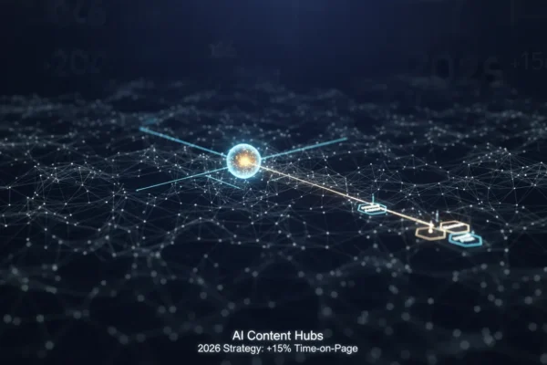 AI Content Hubs: 2026 Strategy for 15% More Time-on-Page