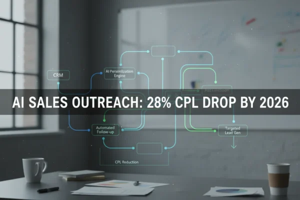 AI Sales Outreach: 28% CPL Drop in 2026