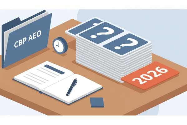 CBP AEO 64 Questions: Importers’ 2026 Challenge