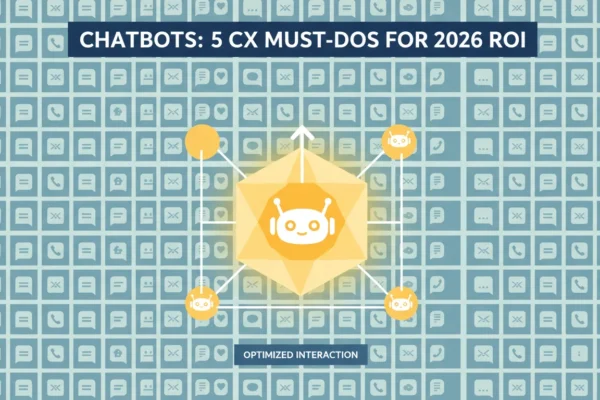 Chatbots: 5 CX Must-Dos for 2026 ROI