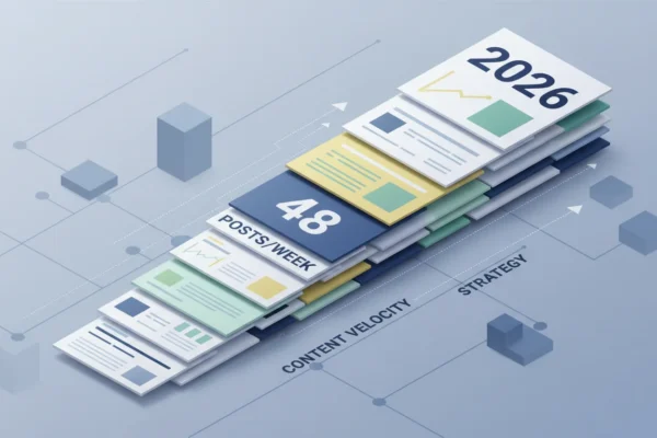 Content Velocity: 2026 Strategy for 48 Posts/Week