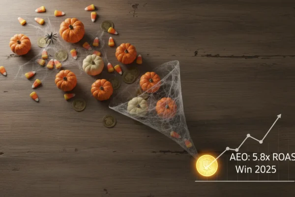 Halloween AEO: 5.8x ROAS Win in 2025