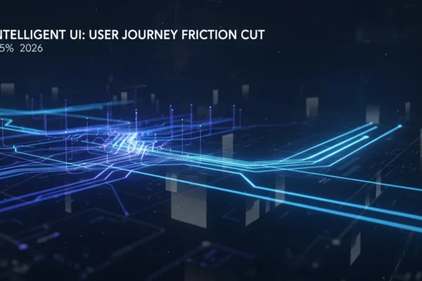 Intelligent UI: 15% User Journey Friction Cut by 2026