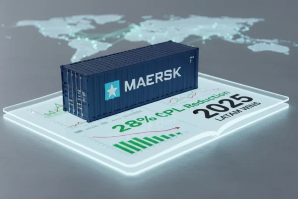 Maersk’s Latin America Wins: 28% Lower CPL in 2025