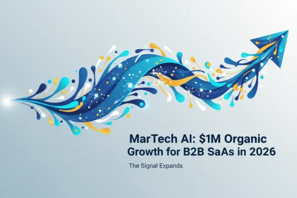 MarTech AI: $1M Organic Growth for B2B SaaS in 2026