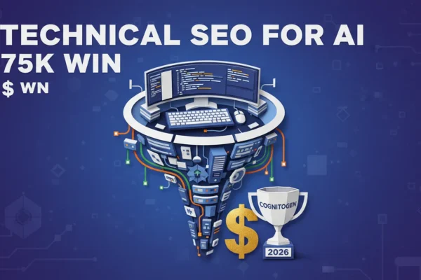 Technical SEO for AI: CognitoGen’s $75K Win in 2026