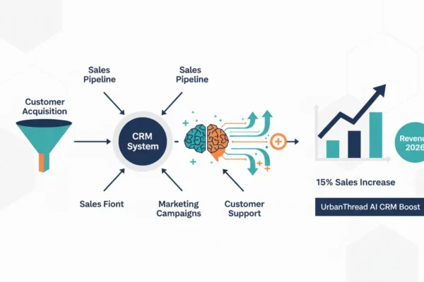 UrbanThread’s AI CRM Boosts Sales 15% in 2026